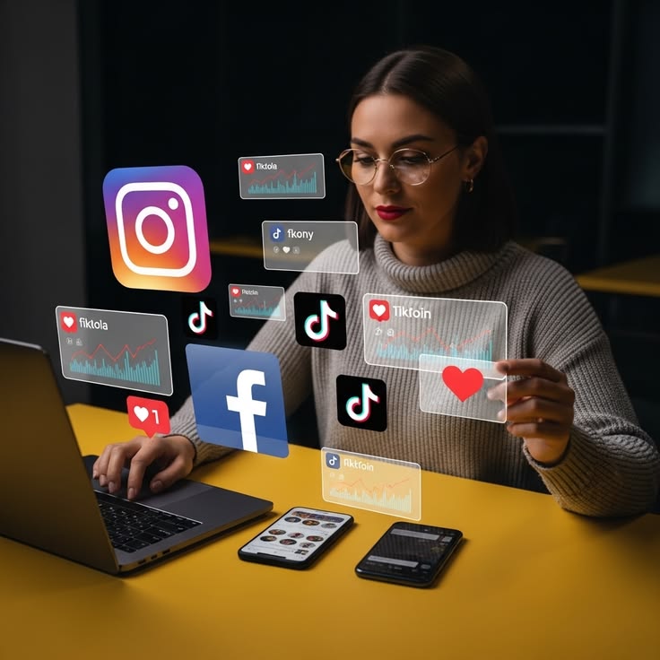 Social media marketing work